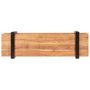 Voir la diapositive 3 : VIDAXL Meuble TV 130x40x40 cm Bois d'acacia solide