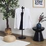 Voir la diapositive 4 : Paris Prix Valet de Chambre Design  Effet Bois  109cm Noir