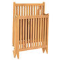 Voir la diapositive 5 : VIDAXL Chaise longue bois de teck solide
