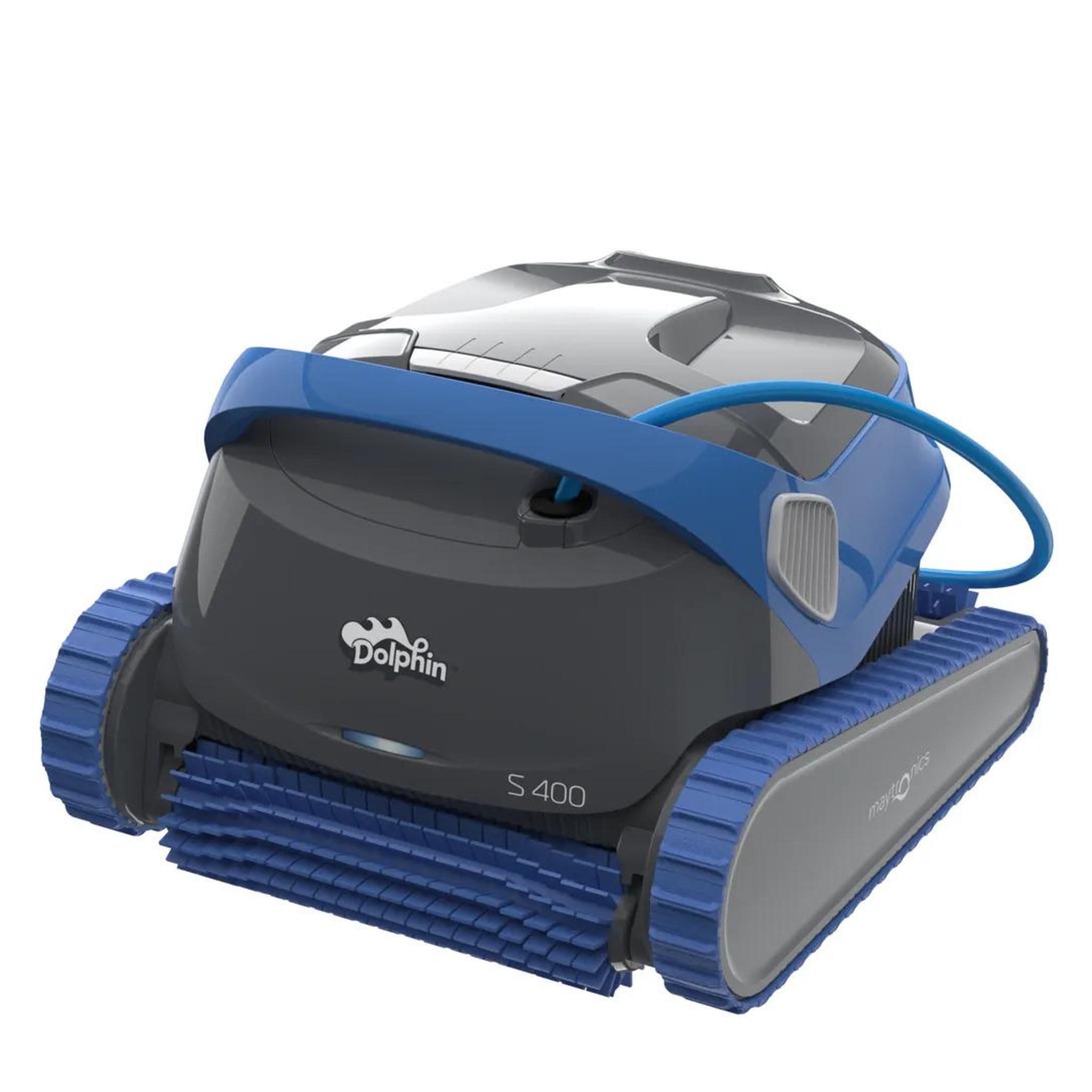 Dolphin Robot electrique de piscine fond, parois et ligne d'eau avec chariot - s400