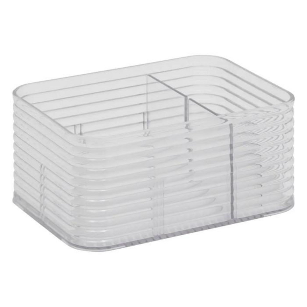 FIVE Boîte Organiseur 6 Compartiments  Plastor  15cm Transparent