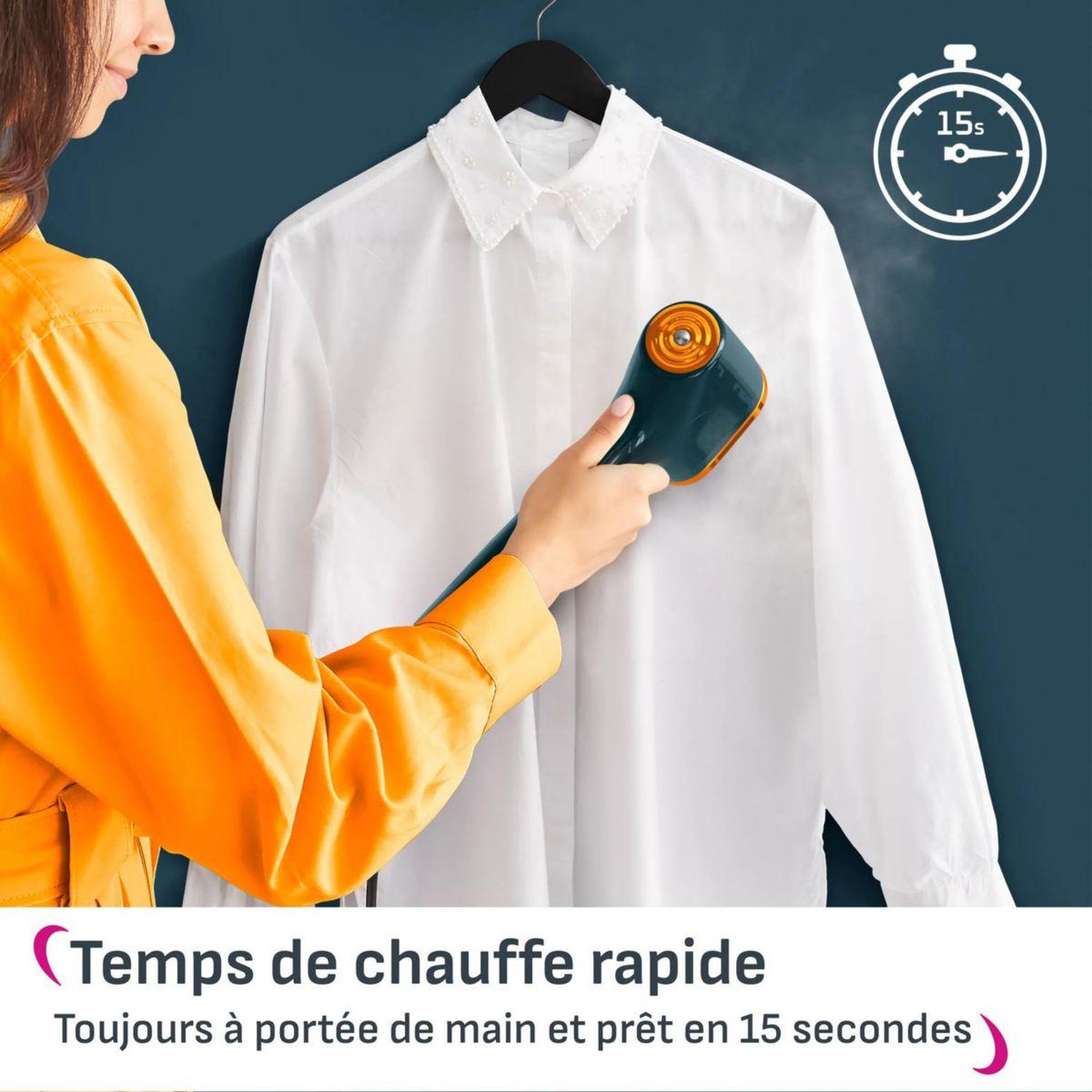 Voir la diapositive 5 : CALOR Défroisseur vapeur dt2050c0