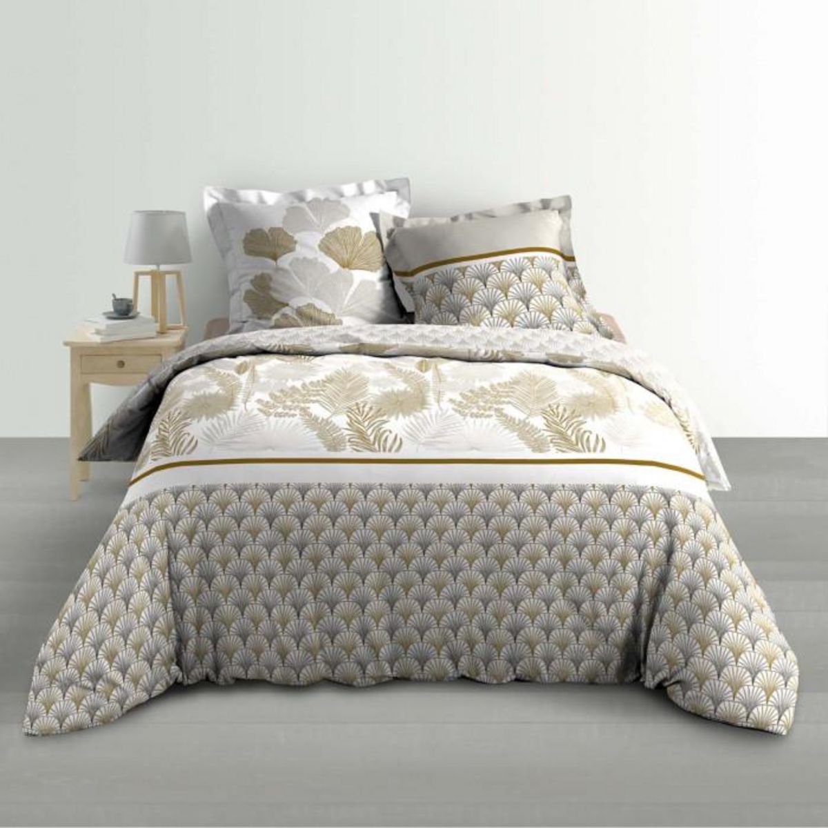 Paris Prix Parure de Lit 3 Pièces  Melisse  260x240cm Multicolore