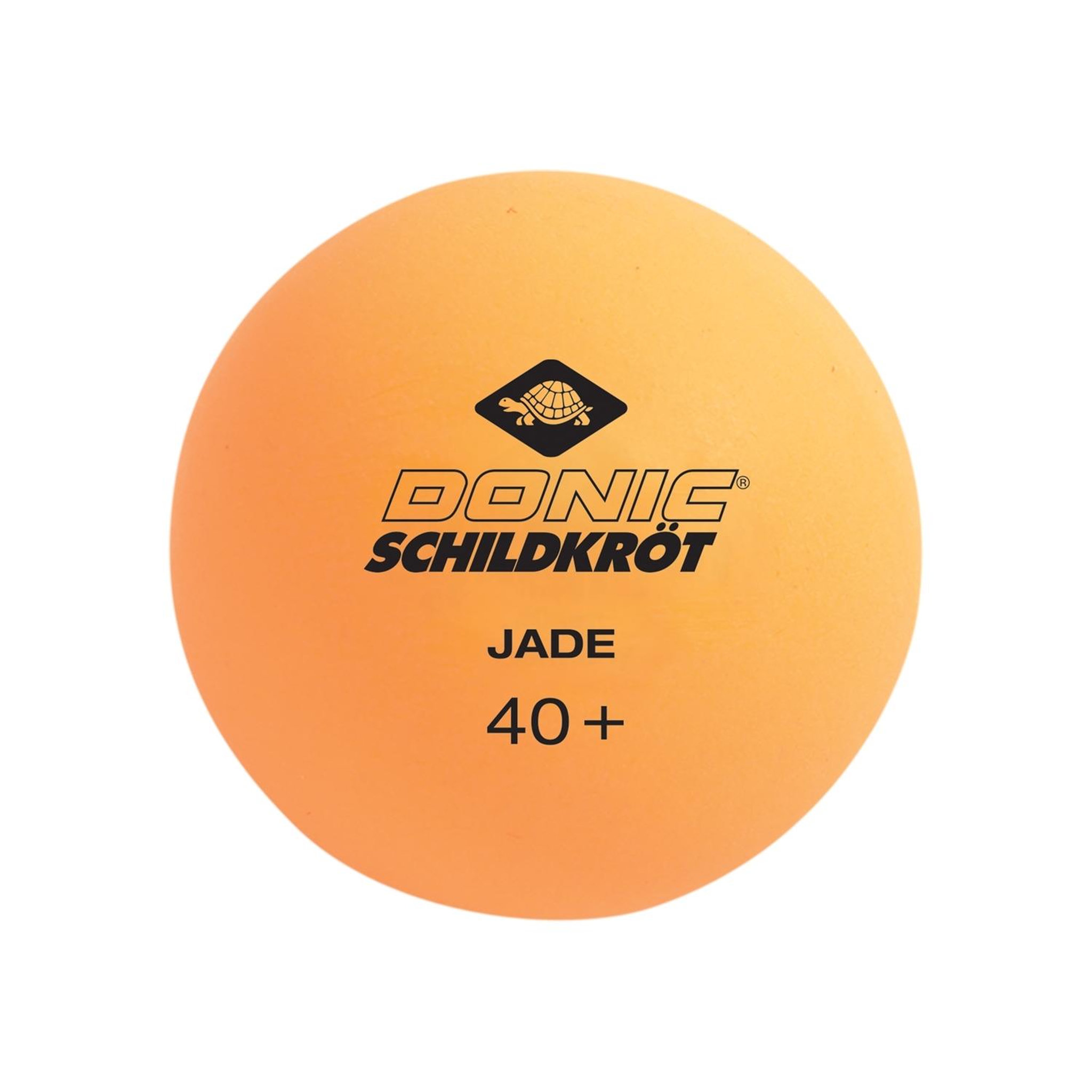 Voir la diapositive 3 : SCHILDKRÖT FUN SPORT Balles de tennis de table Jade blanches et oranges de qualité Poly 40+