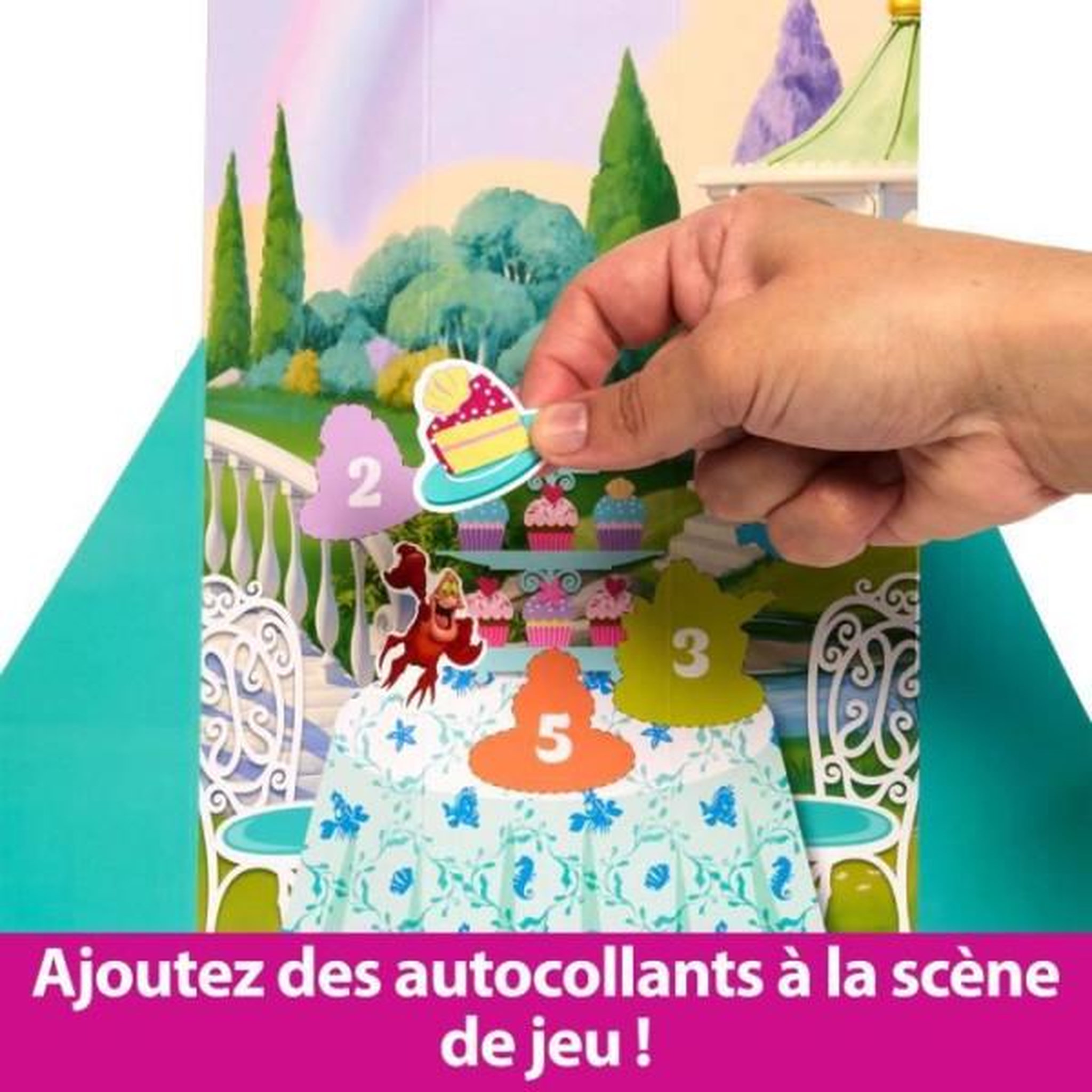 Voir la diapositive 5 : DISNEY PRINCESS Spin & Reveal Ariel Mattel Poupée Disney Princesses avec 11 surprises HTV88