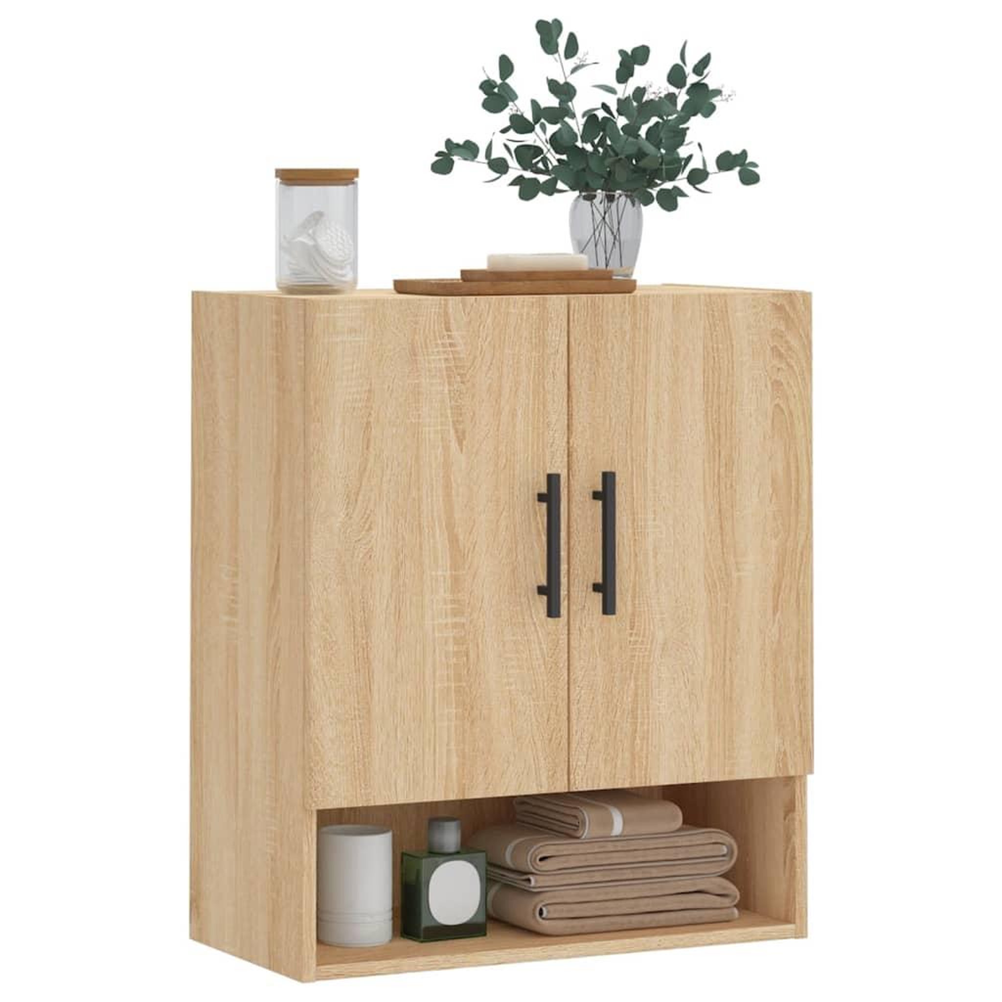 Voir la diapositive 3 : VIDAXL Armoire murale chene sonoma 60x31x70 cm bois d'ingenierie