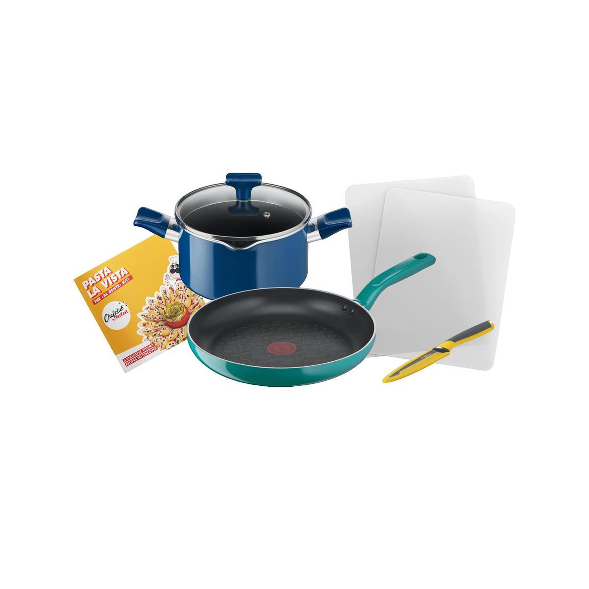 Lagostina Set de cuisine Lagostina 3168430320987 antiadhésif bleu