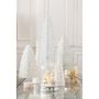 Voir la diapositive 4 : Paris Prix Décoration de Noël Led  Cône & Étoile  34cm Argent