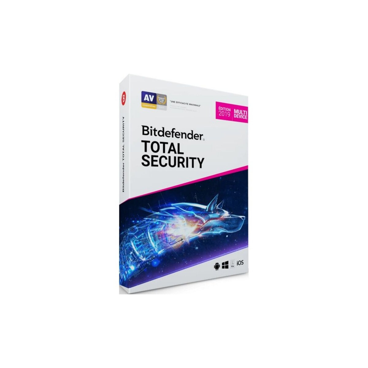 Bitdefender Total Security 2019 : Protection 2 ans 10 PC