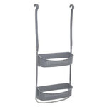 FIVE Support de Douche 2 Paniers  Souple  70cm Gris