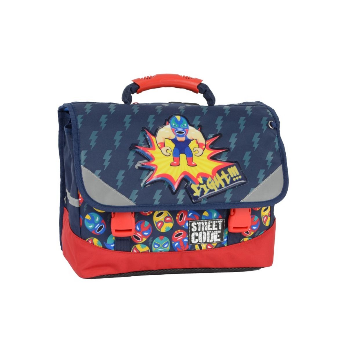 AUCHAN Cartable 36 cm Mask Héros