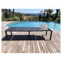 Voir la diapositive 1 : Givex Table de jardin XXL extensible - PRISMA