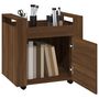 Voir la diapositive 5 : VIDAXL Chariot de bureau Chene marron 60x45x60 cm Bois d'ingenierie