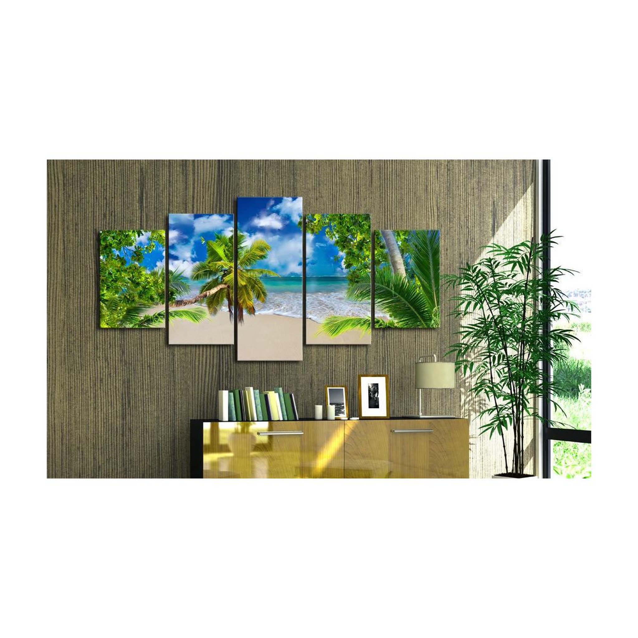 Voir la diapositive 2 : Paris Prix Tableau imprimé  summer time