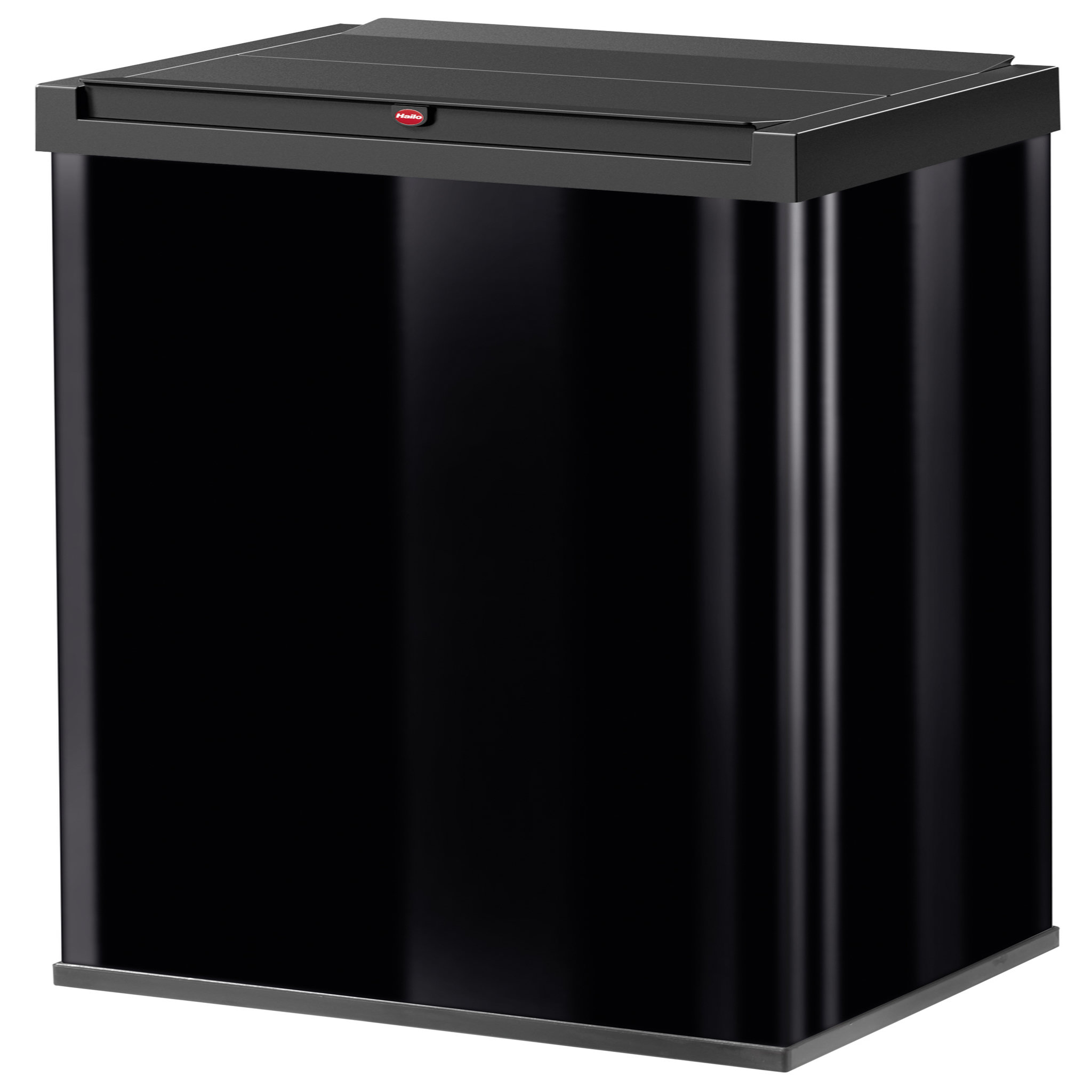 HAILO Poubelle grand volume 60L Big-Box Swing Noir