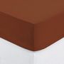 Voir la diapositive 2 : ATMOSPHERA Drap Housse  Intérieur  140x190cm Terracotta