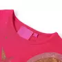 VIDAXL T-shirt enfants a manches longues rose vif 104