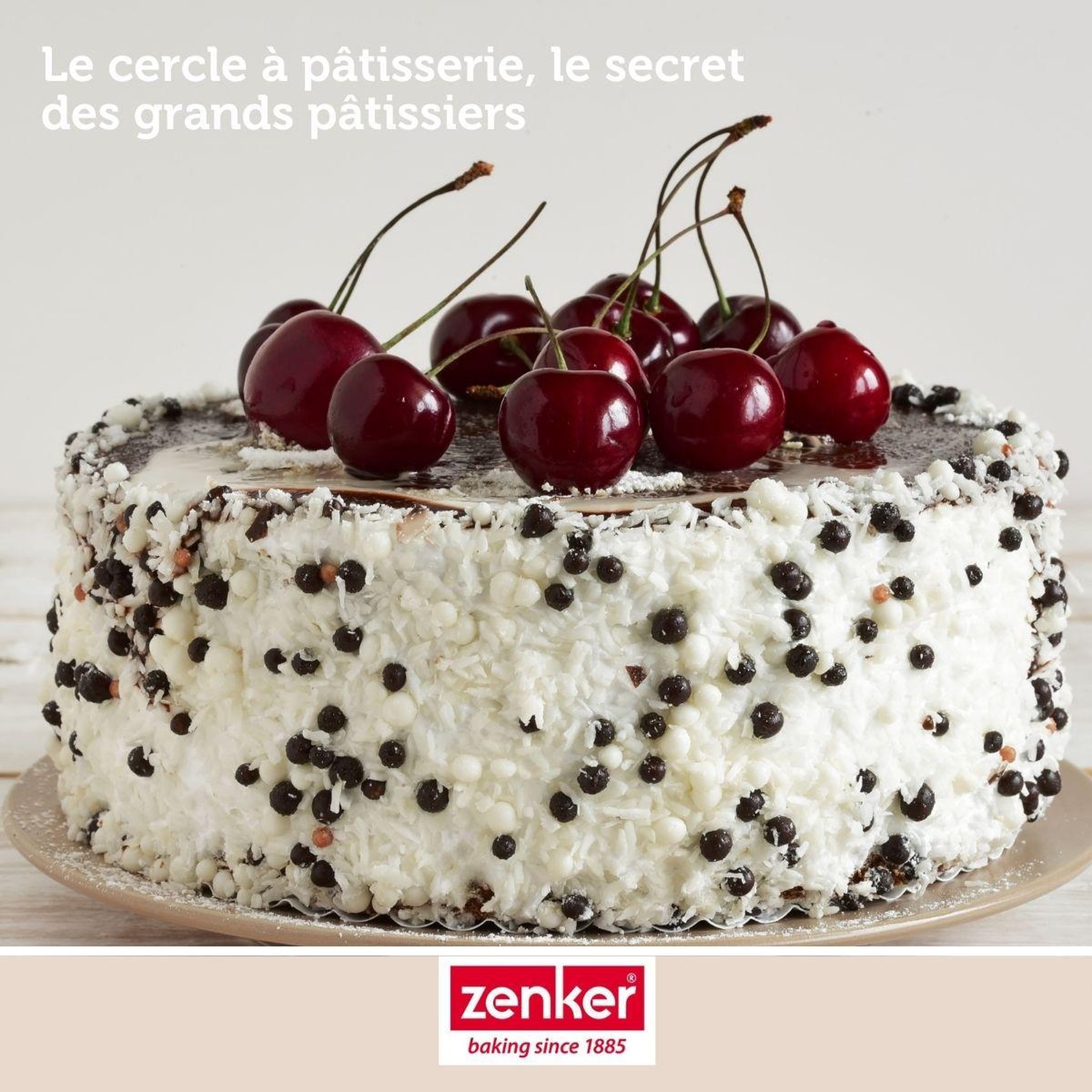 Voir la diapositive 4 : ZENKER Lot de 2 cercles à pâtisserie 15/30 cm en inox zenker smart pastry