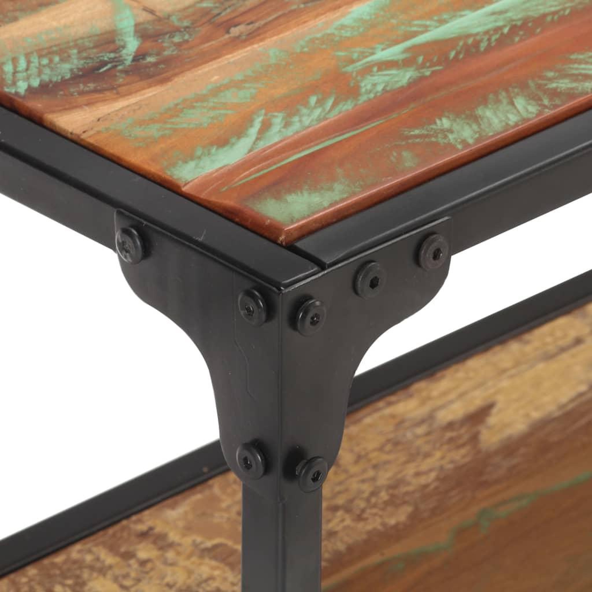 Voir la diapositive 4 : VIDAXL Meuble TV 150x30x40 cm Bois de recuperation massif