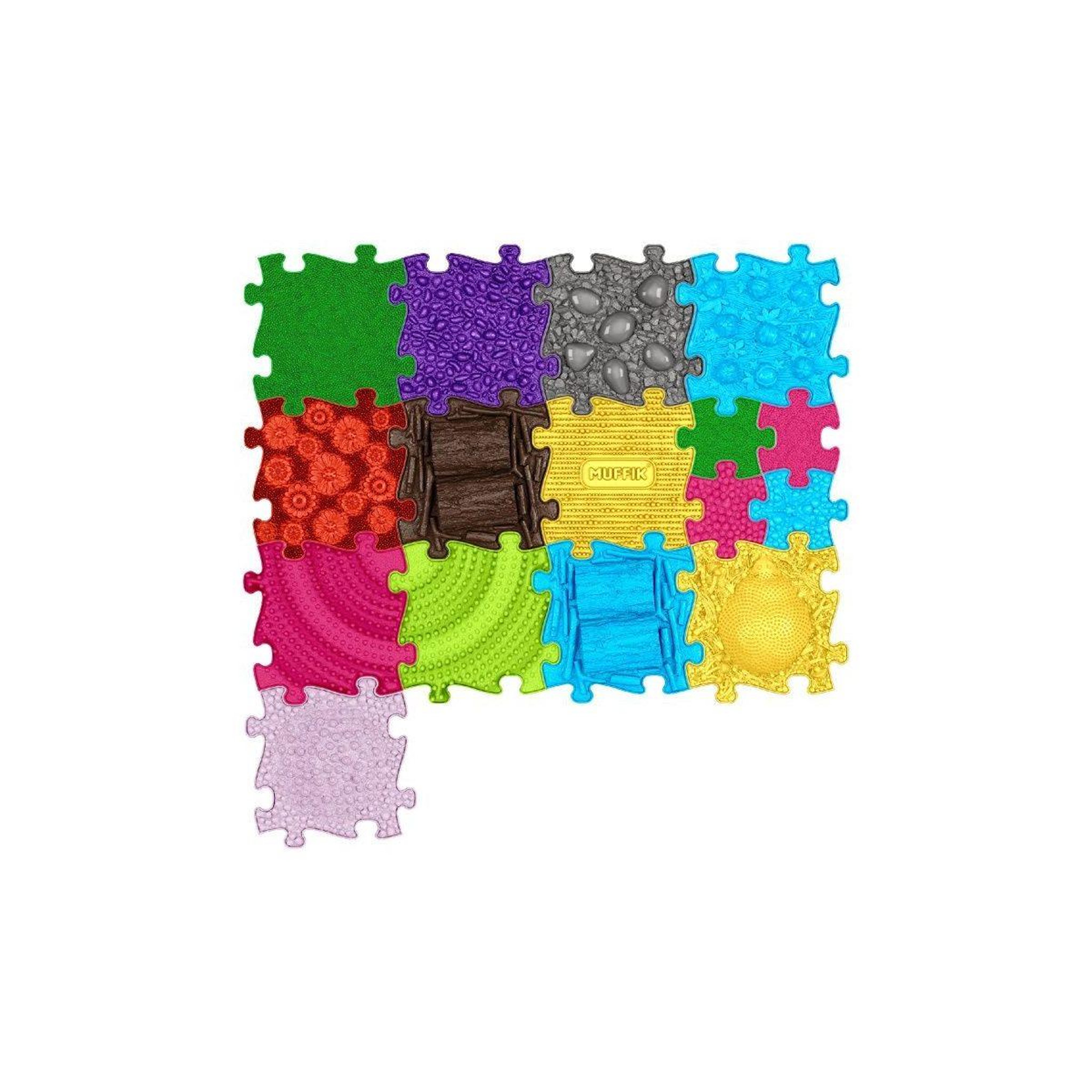 MUFFIK Tapis sensoriel  ensemble huge 2 - 16 pièces