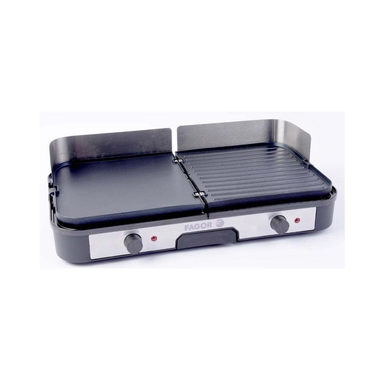 Fagor Plancha électrique 2200w 50.8x25.4cm inox - FG823