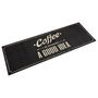 Voir la diapositive 1 : VIDAXL Tapis de cuisine lavable texte Coffee 60x180 cm velours
