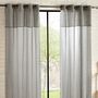 Voir la diapositive 2 : ATMOSPHERA Rideau Voilage à Oeillets  Fred  140x240cm Kaki