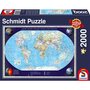Schmidt Puzzle 2000 pièces - Notre monde
