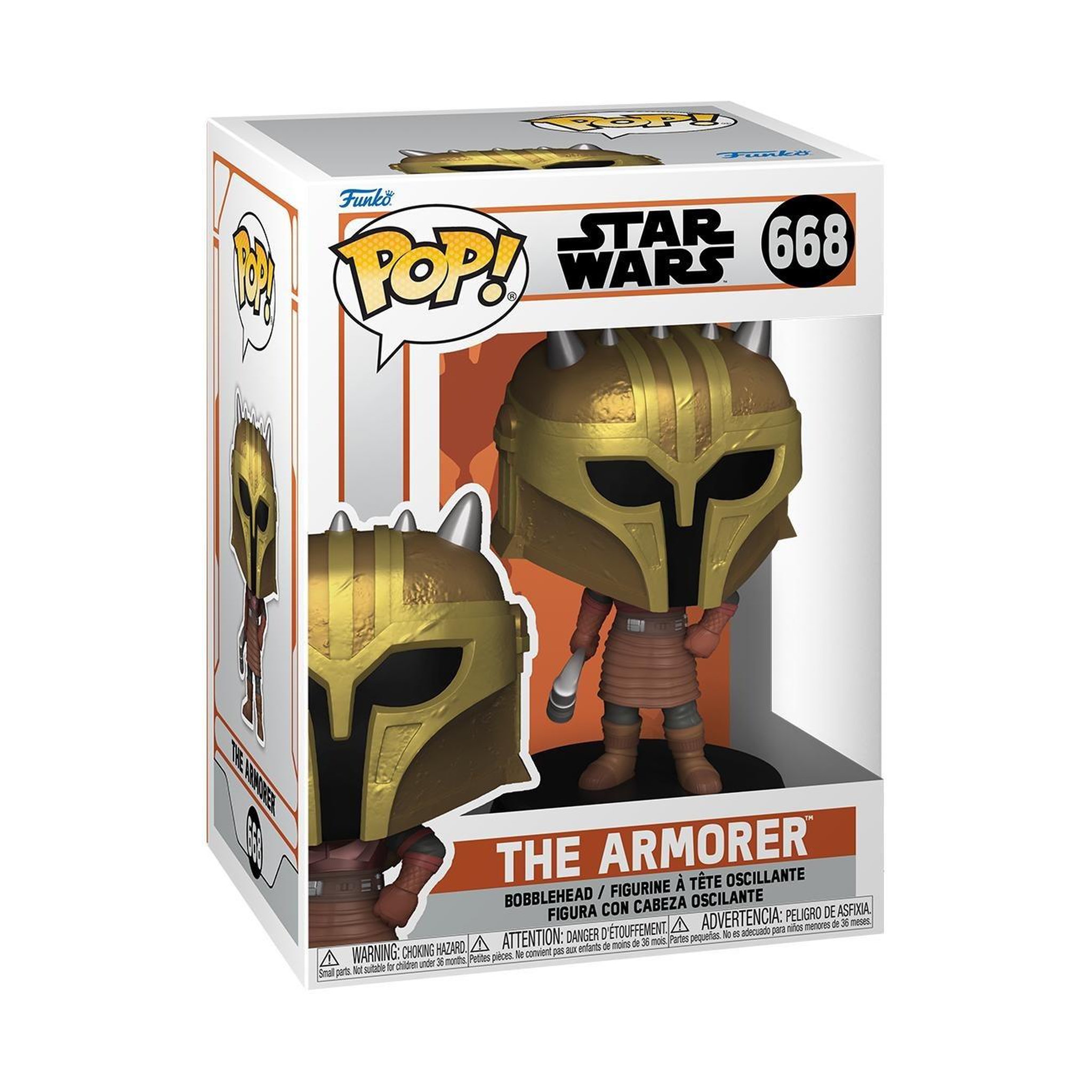 Voir la diapositive 3 : Funko Figurine Funko Pop Star Wars The Mandalorian S9 The Armorer