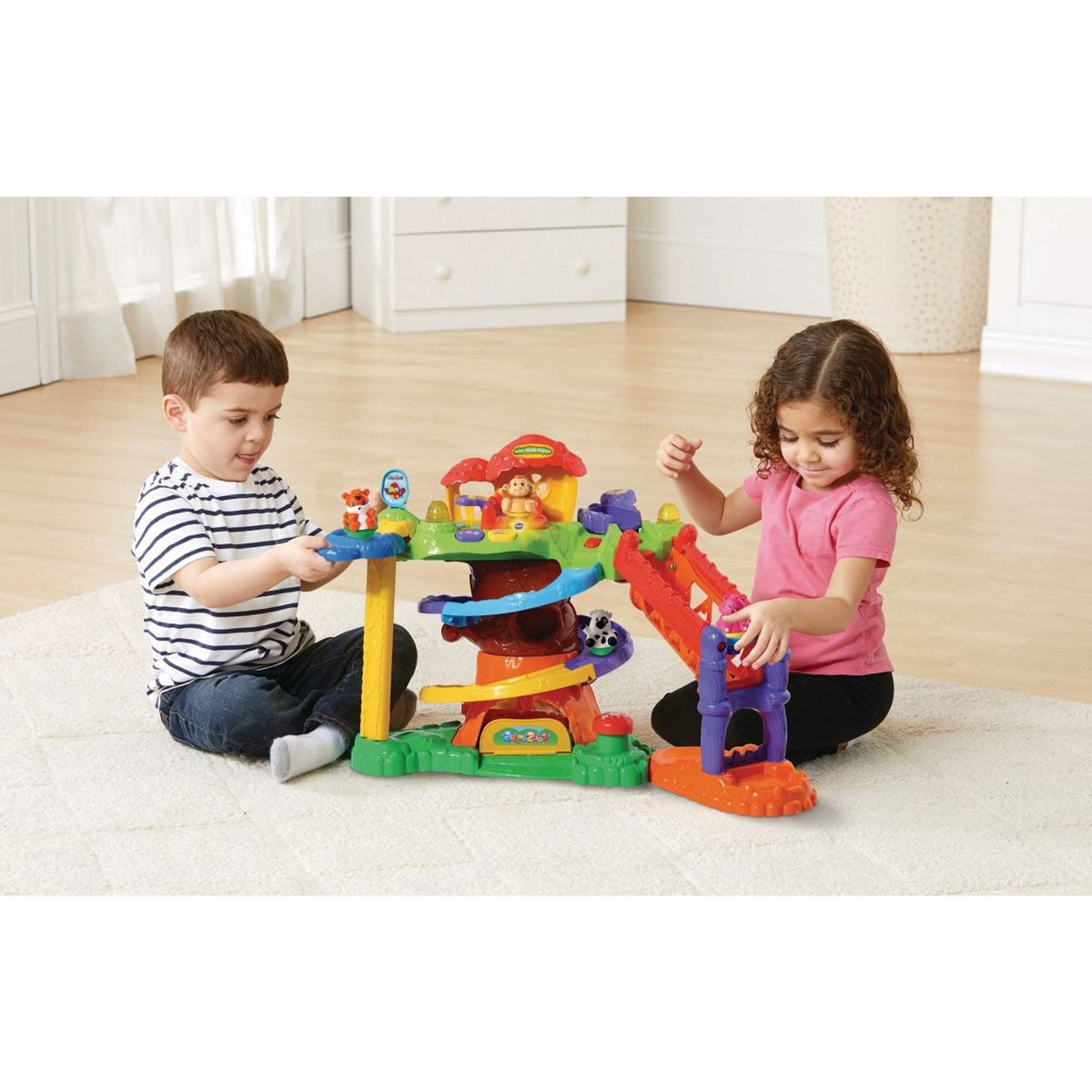 VTECH Arbre cabane magique + 4 animaux interactifs - Tut Tut Animo