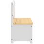 Voir la diapositive 4 : VIDAXL Banc de rangement pour enfants Blanc et beige 60x30x55 cm MDF