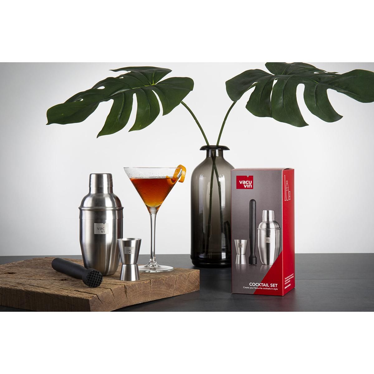 Vacu vin Coffret cocktail 3 accessoires - 7889362