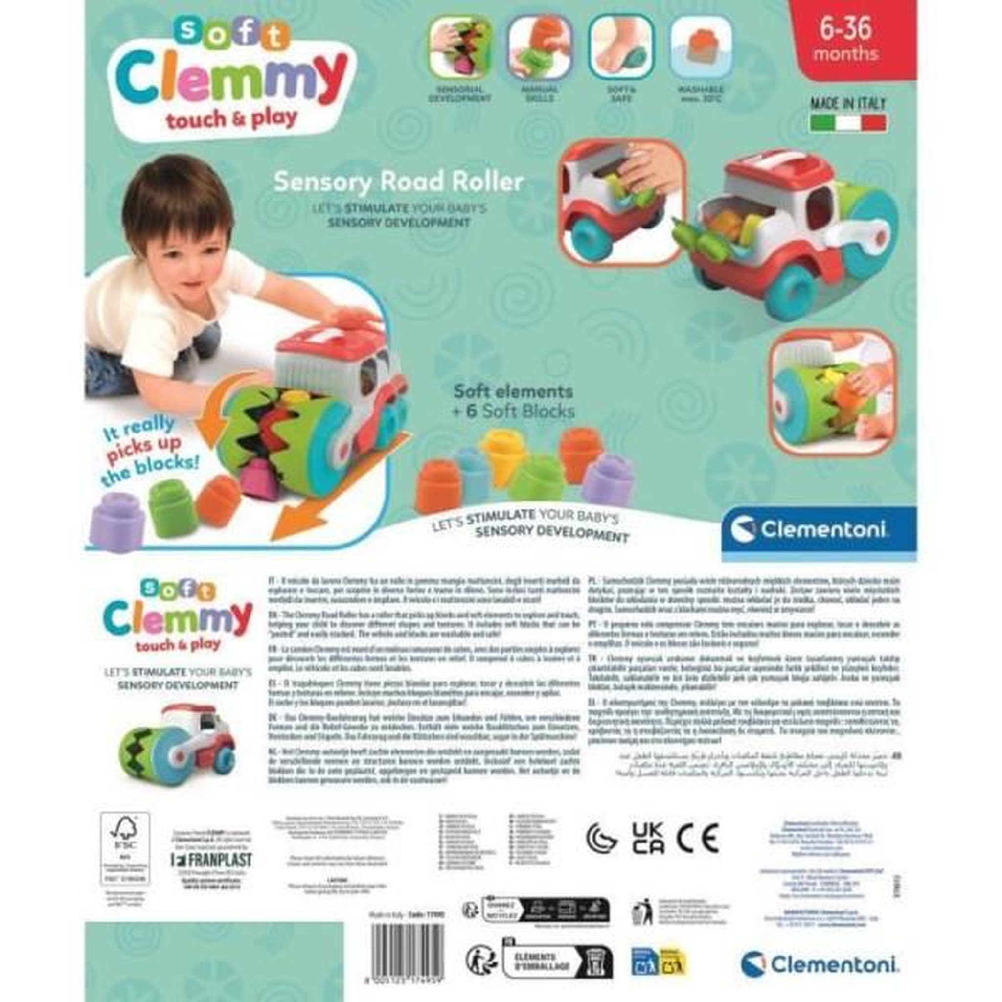 Voir la diapositive 6 : CLEMENTONI Clementoni - camion sensoriel clemmy