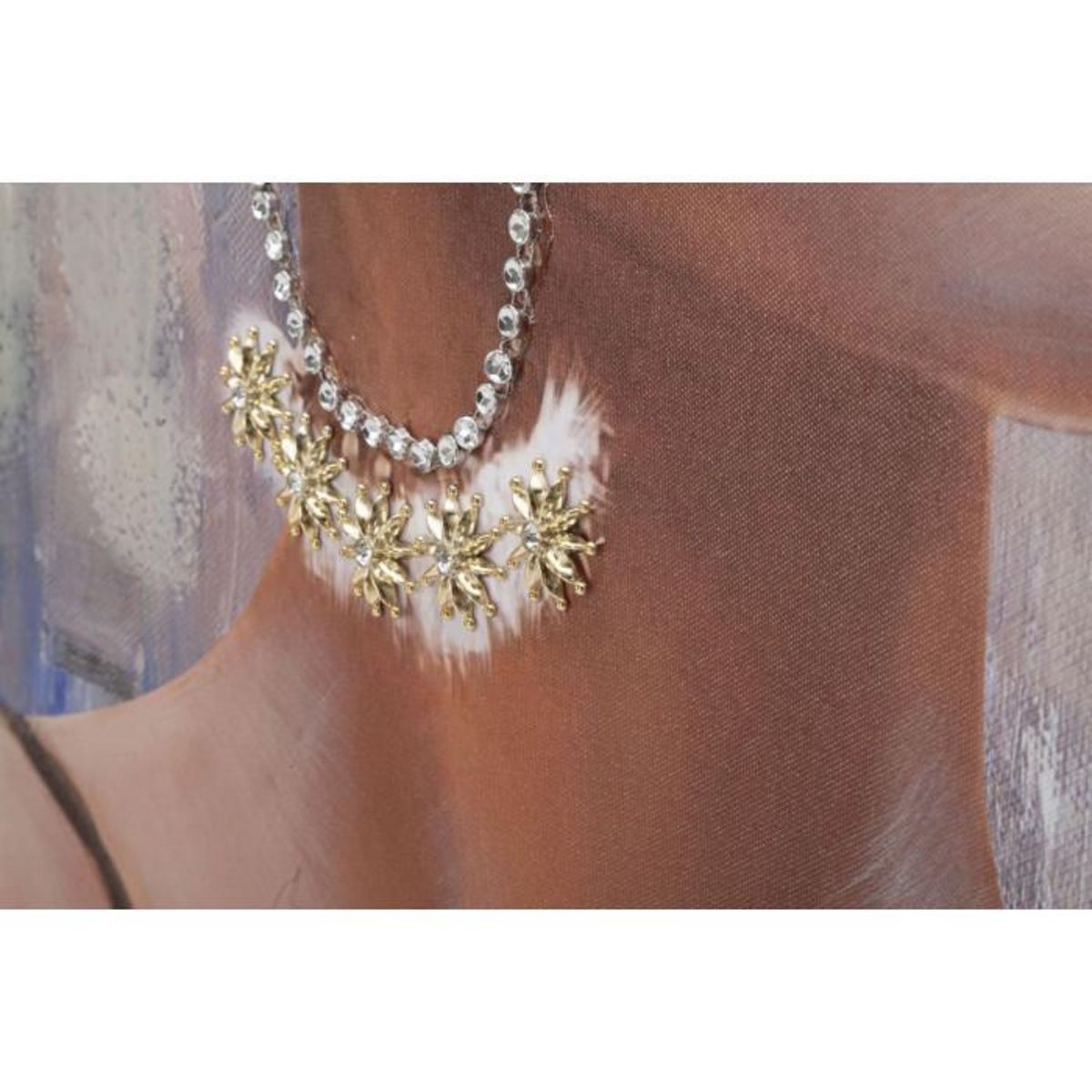 Paris Prix Toile Imprimée Déco  Jennifer  70x100cm Multicolore