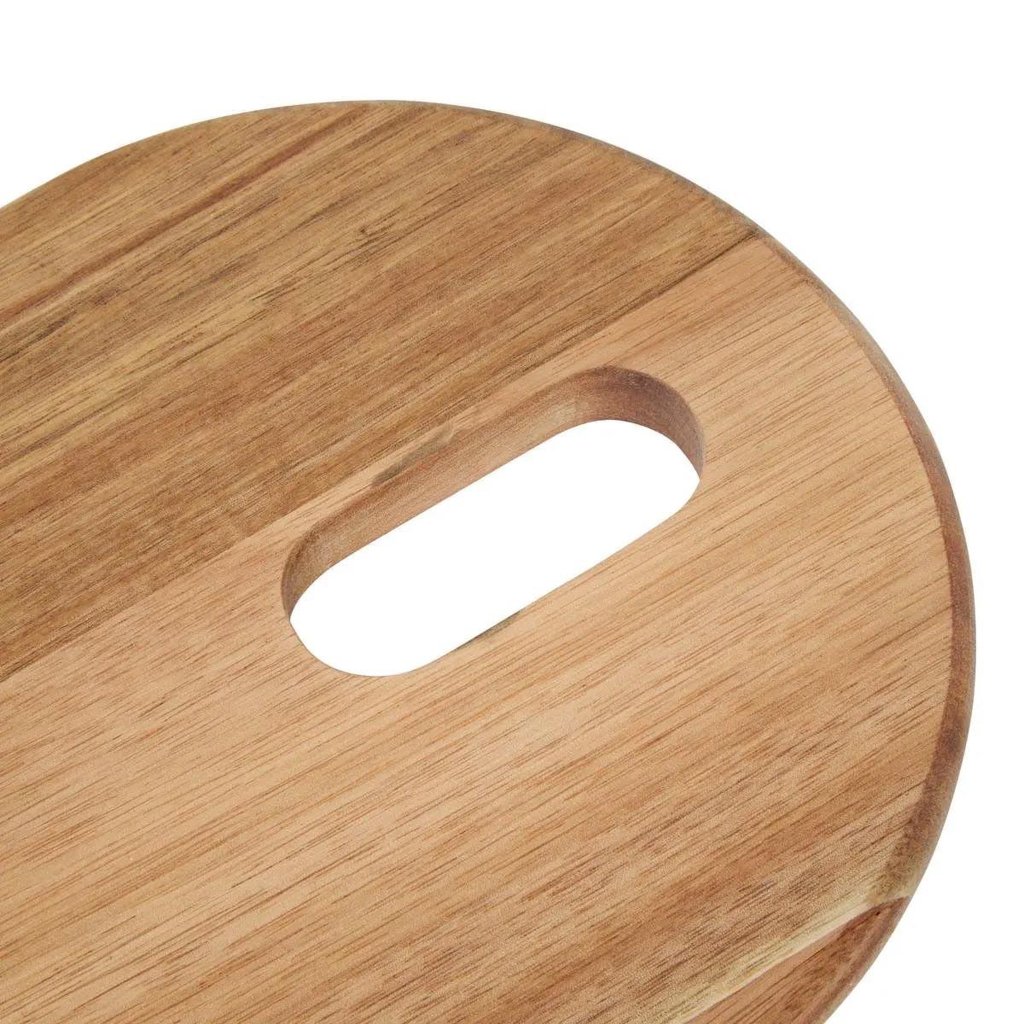 Voir la diapositive 2 : SECRET DE GOURMET Planche de présentation en bois  mina  60cm marron