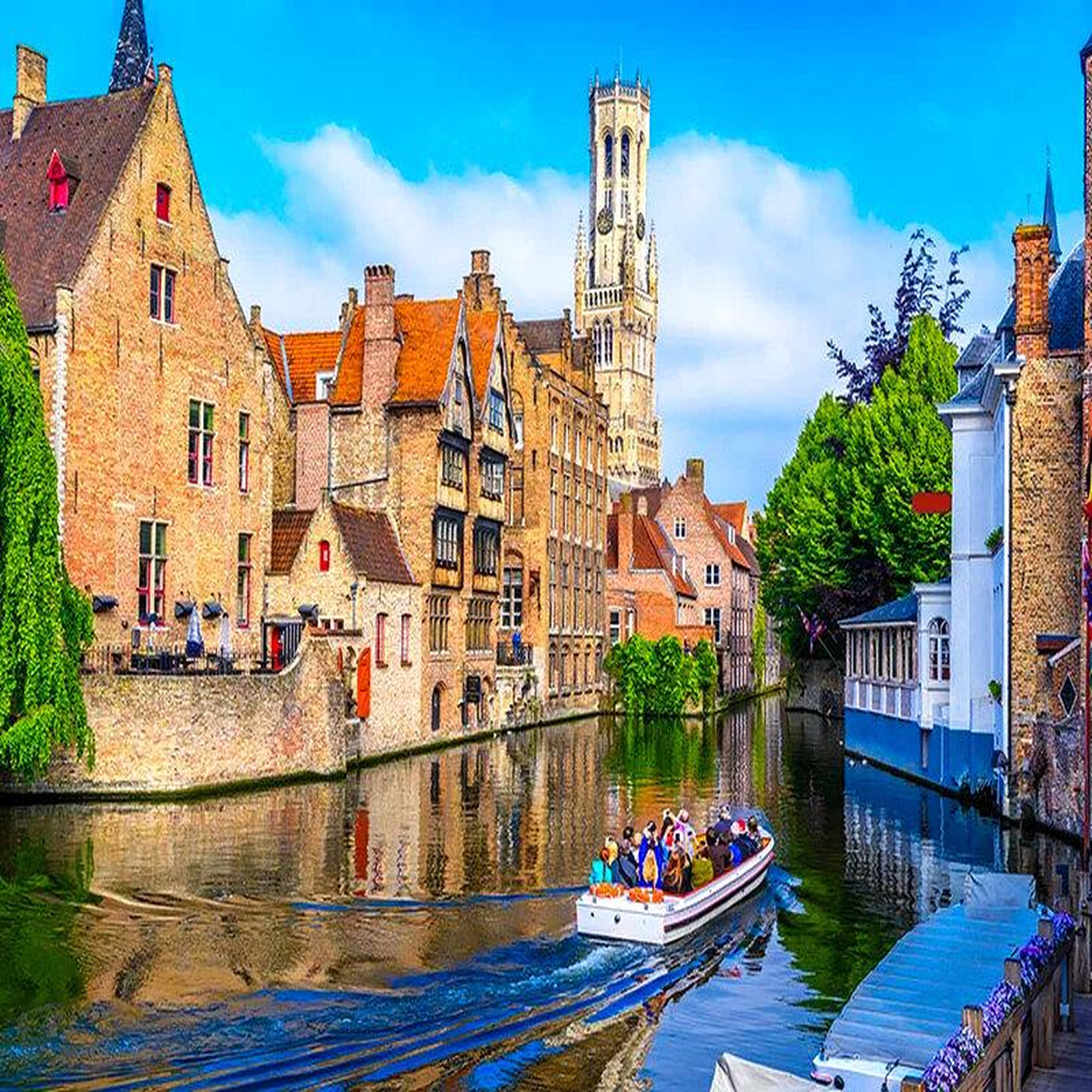 Voir la diapositive 4 : Smartbox 3 jours à bruges avec balade à vélo - coffret cadeau séjour