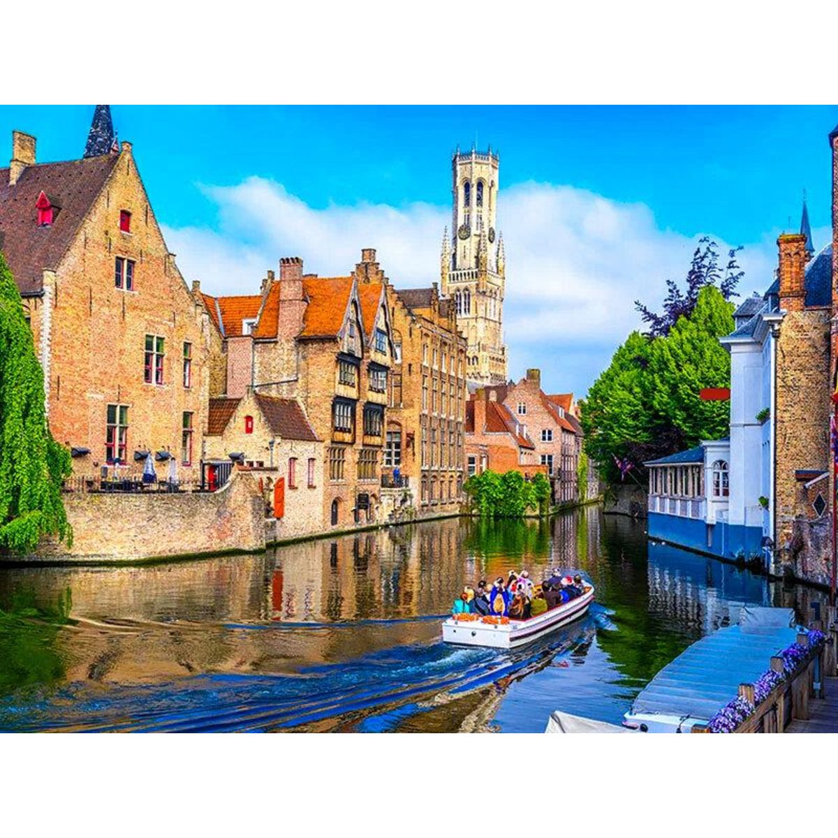 Smartbox 3 jours à Bruges avec balade à vélo - Coffret Cadeau Séjour