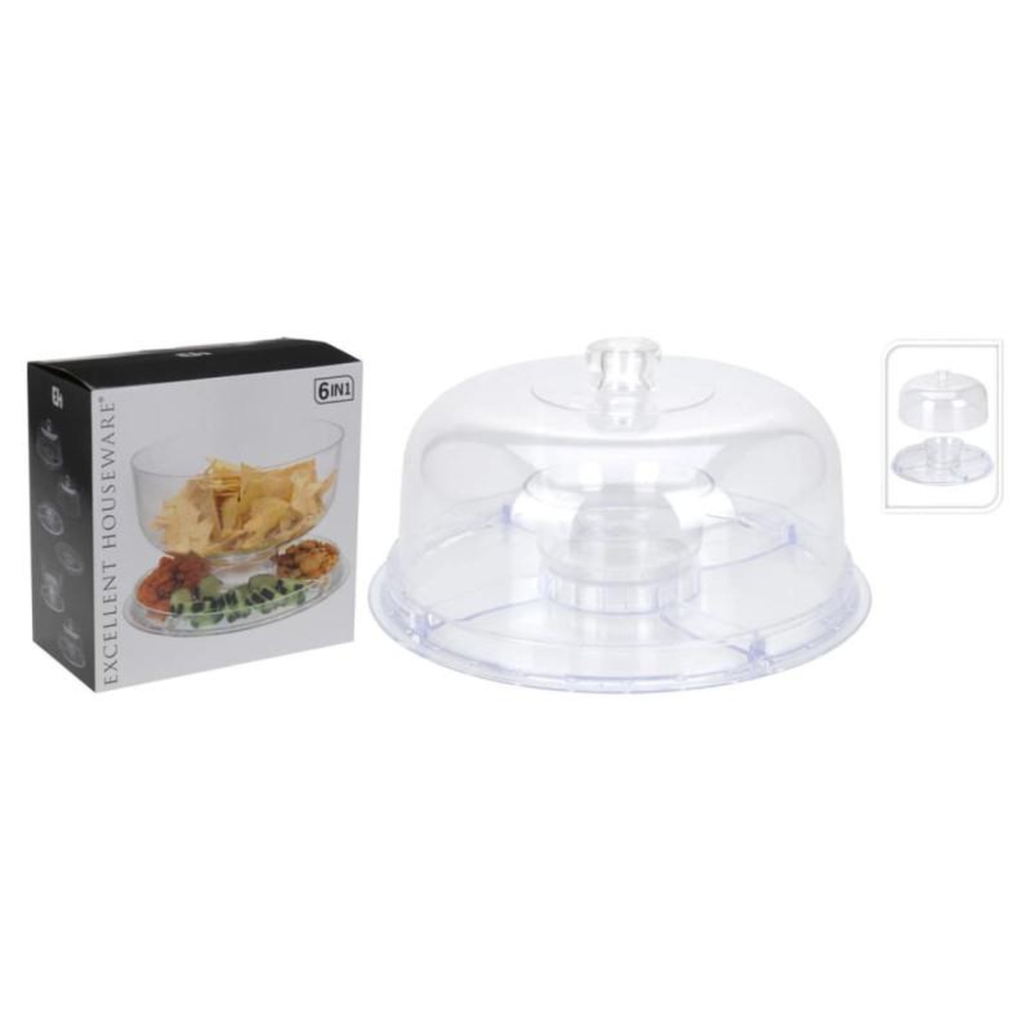 Excellent houseware Excellent Houseware Plateau de service 6 en 1