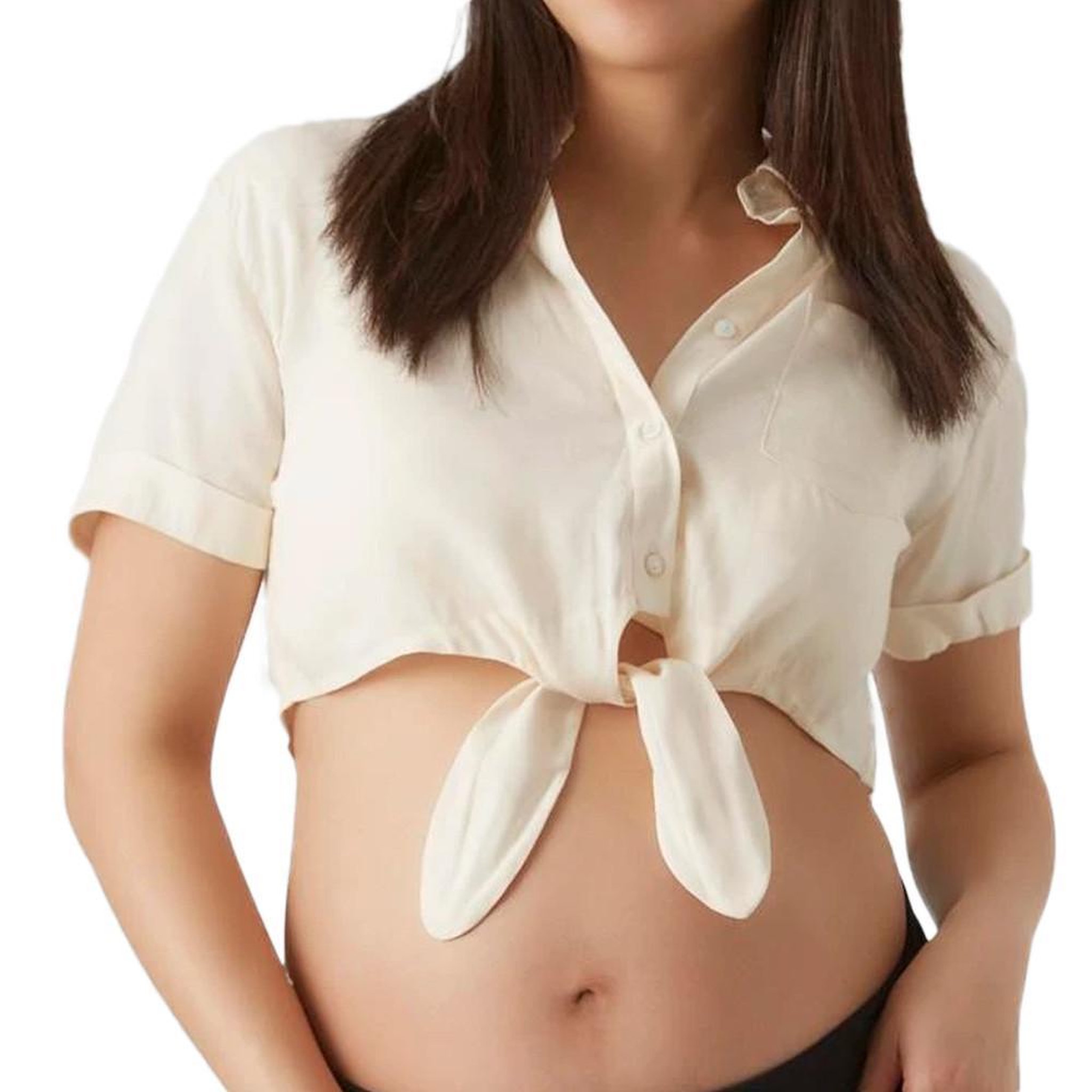 MAMALICIOUS Top  Femme Mamalicious Melani. Coloris disponibles : Beige