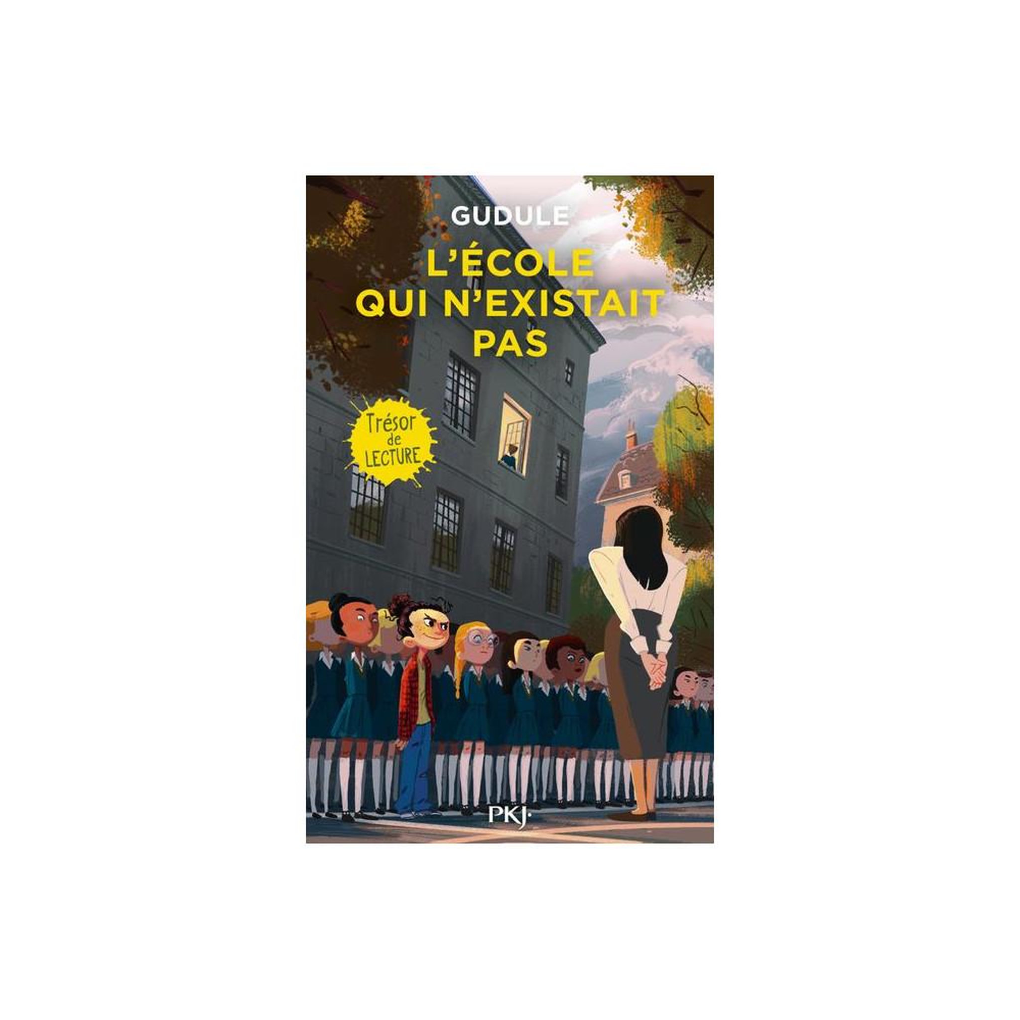 Roman jeunesse français L'école qui n'existait pas de Gudule – Mickette et la zone interdite, livre broché Pocket Jeunesse
