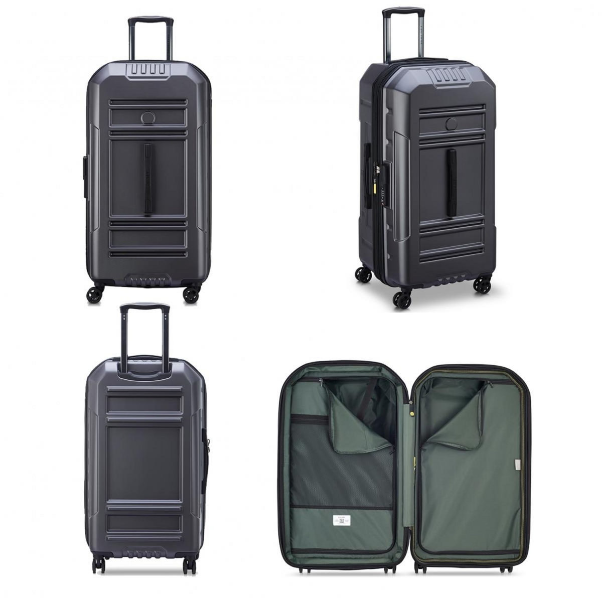 Delsey Grande valise XL rigide Trunk Rempart TSA polycarbonate 79.5cm