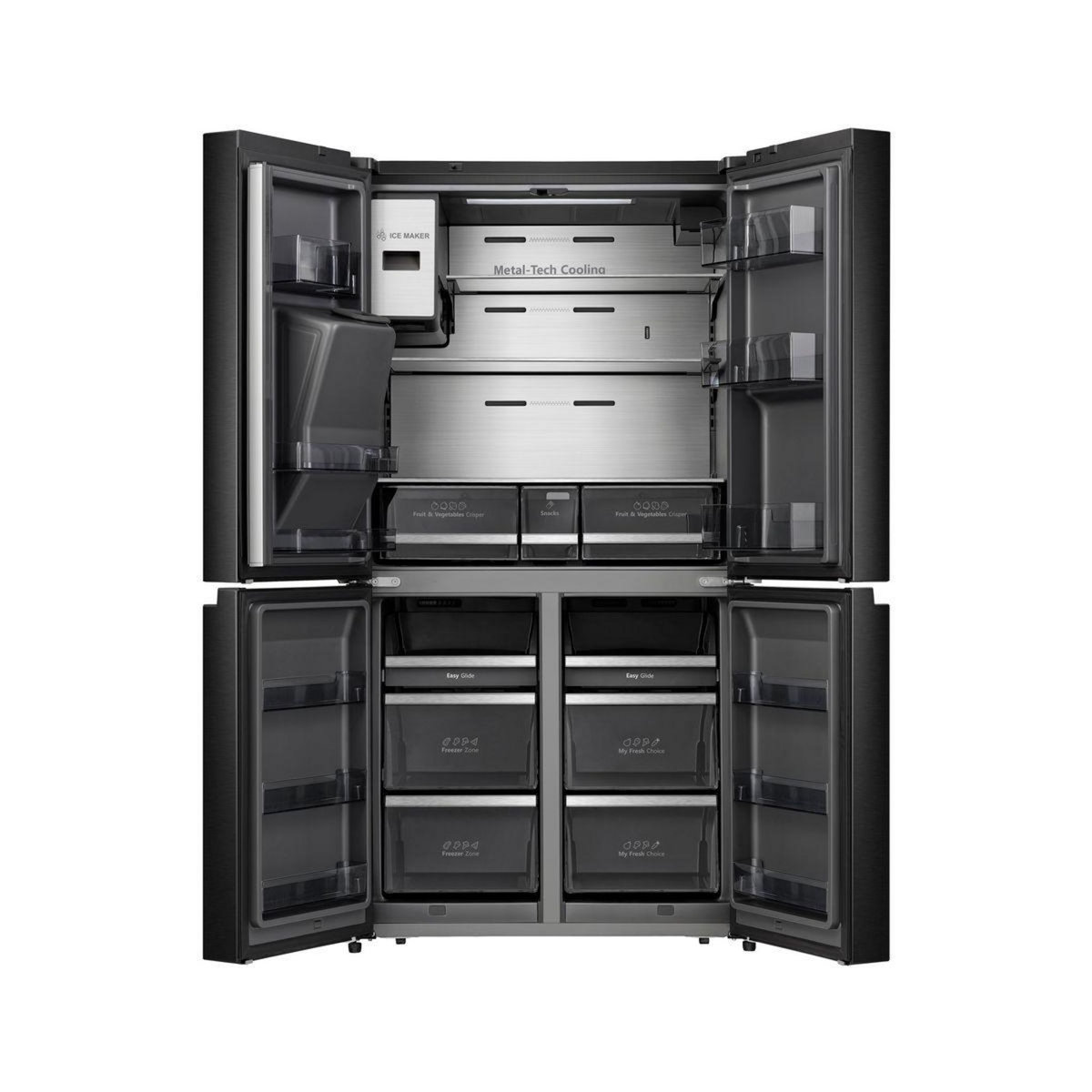 Hisense Réfrigérateur multi portes RQ760N4IFE SmartScreen