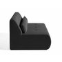 Voir la diapositive 3 : LISA DESIGN Onyx - canapé droit 2 places - en velours côtelé