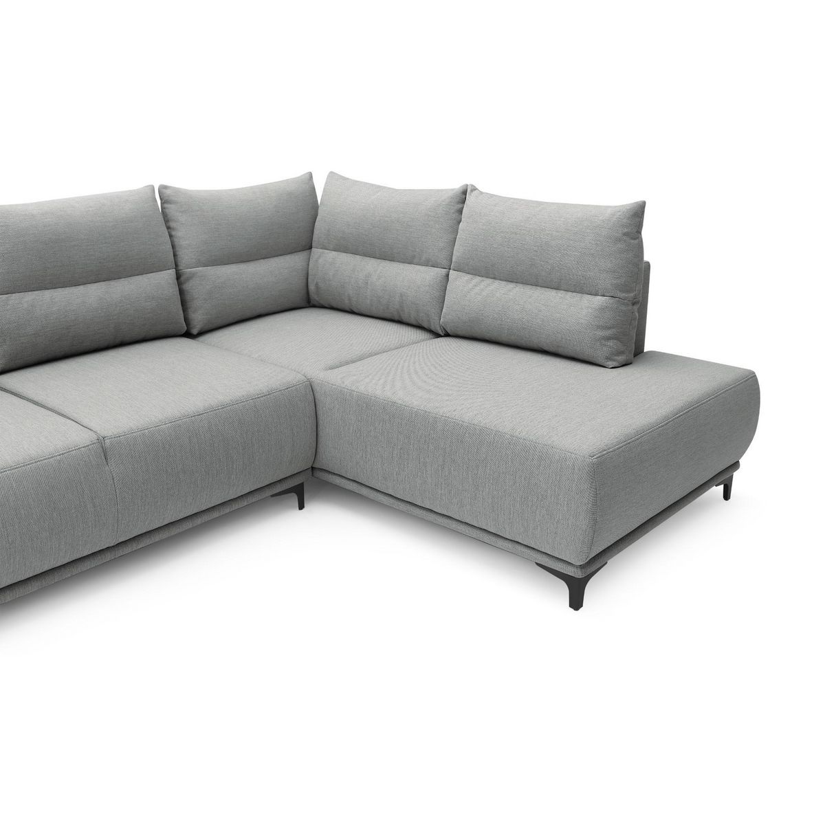 LISA DESIGN Arya - canapé d'angle convertible - avec coffre - 5 places - style contemporain - droit