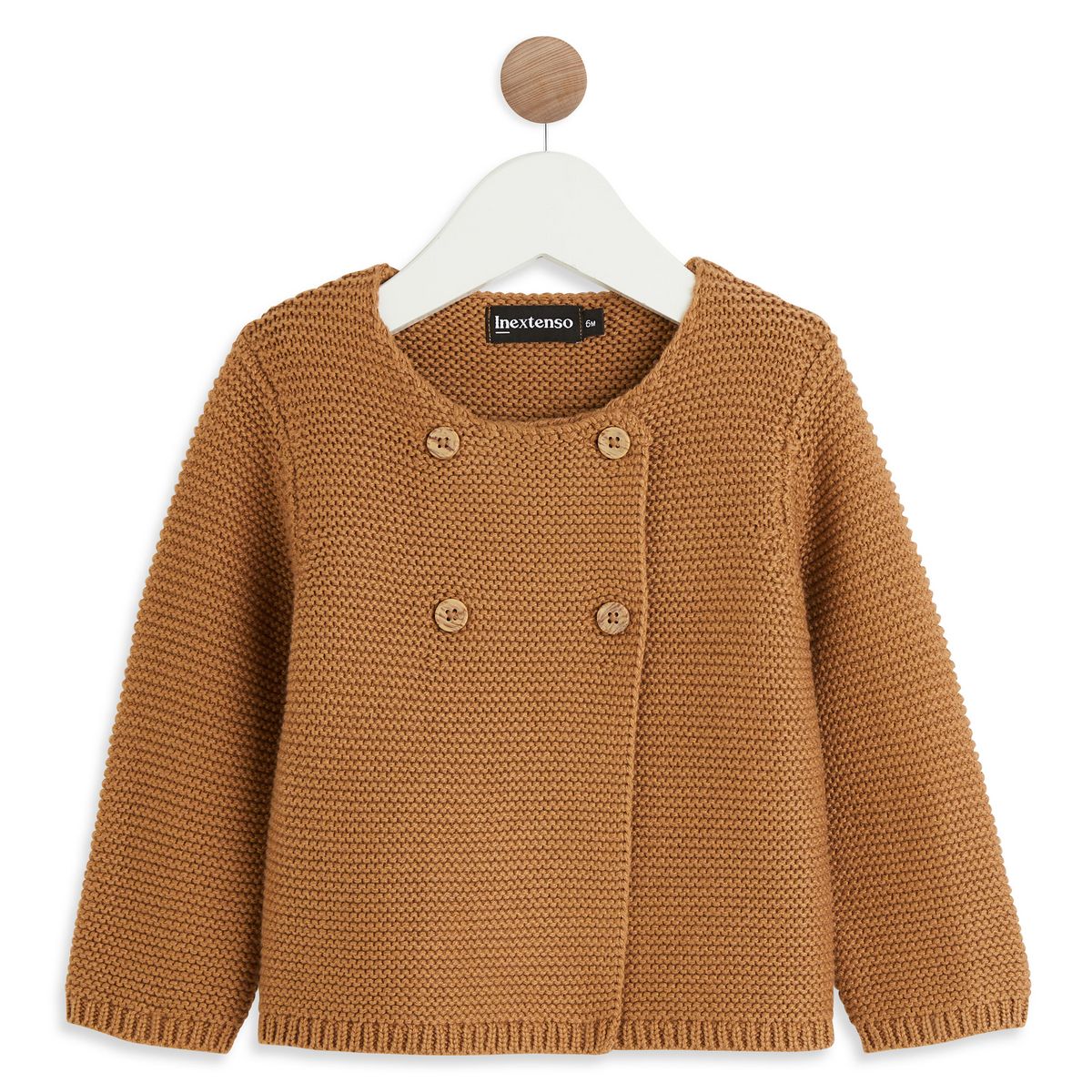 INEXTENSO Gilet marron bébé 