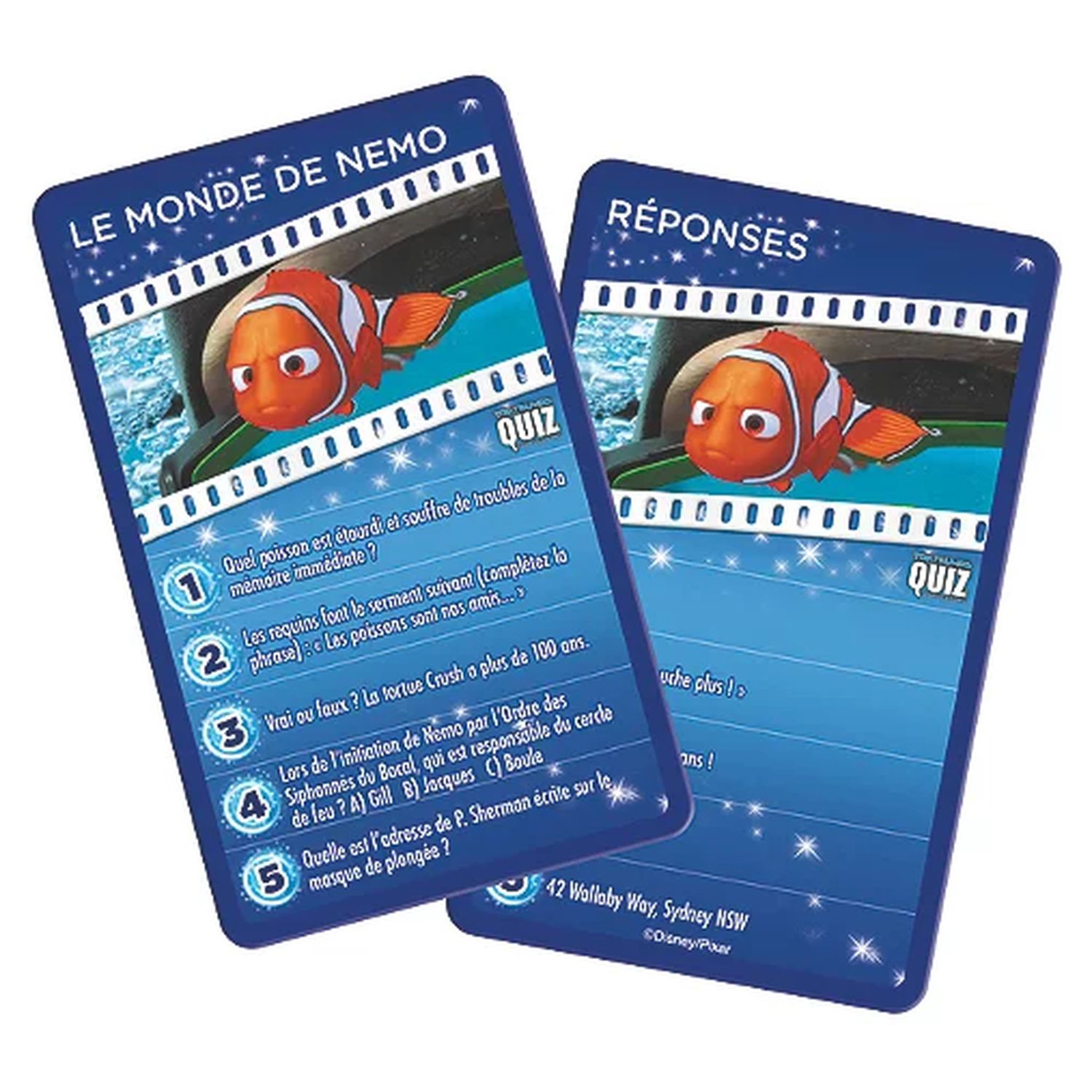 Voir la diapositive 6 :  WINNING MOVES Quiz Disney 