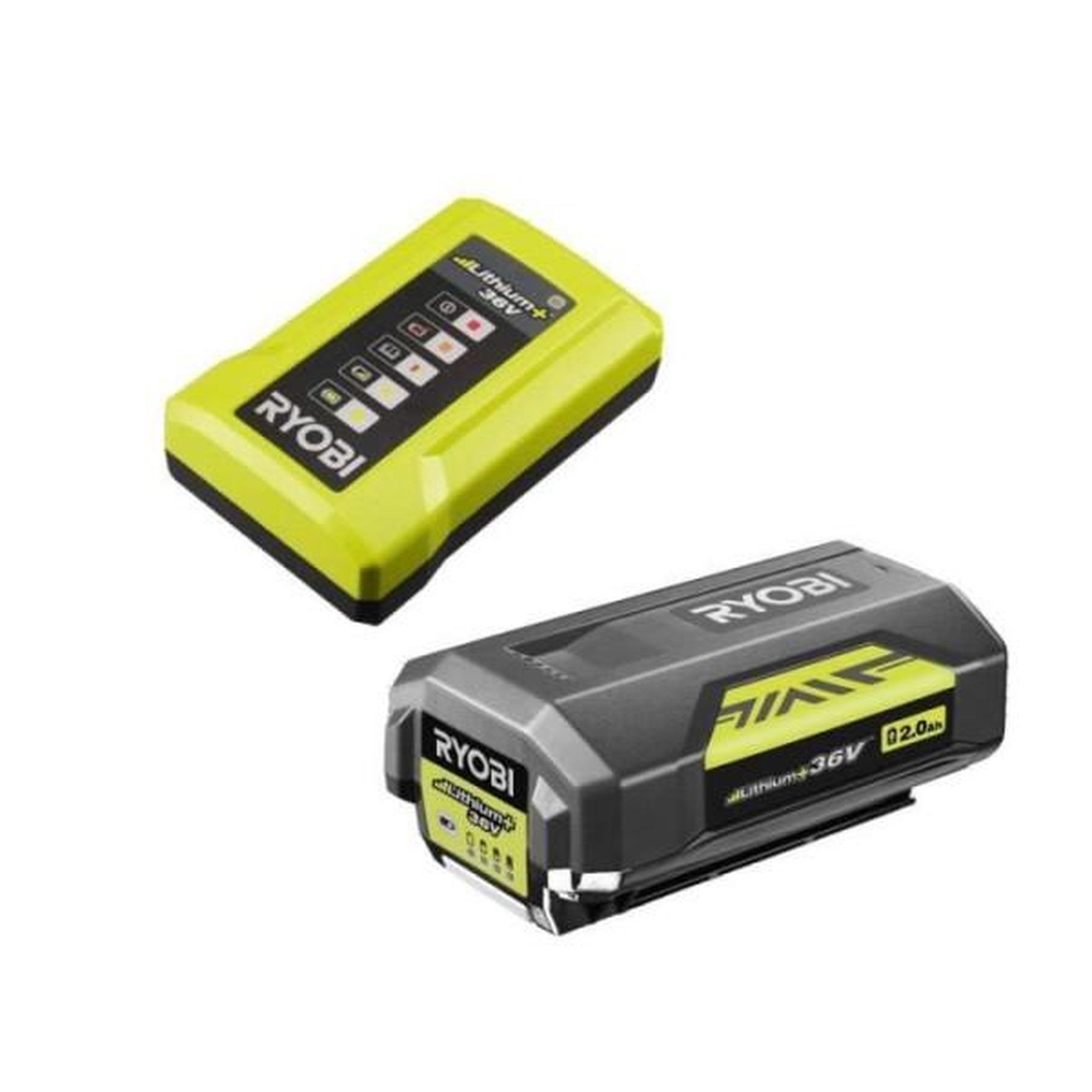 Voir la diapositive 3 : Ryobi Ryobi - 1 batterie lithium+ 36v maxpower 2,0 ah et 1 chargeur standard 1,7 a - ry36bc17a-120