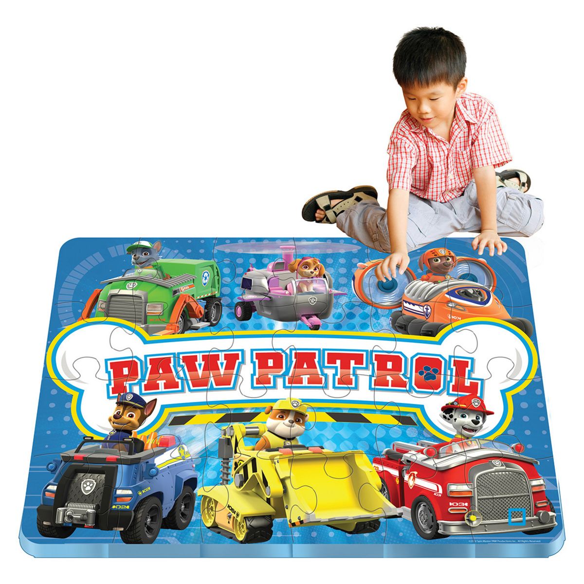 SPIN MASTER Puzzle tapis mousse Pat Patrouille