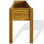Voir la diapositive 4 : VIDAXL Lit sureleve de jardin Bois massif d'acacia