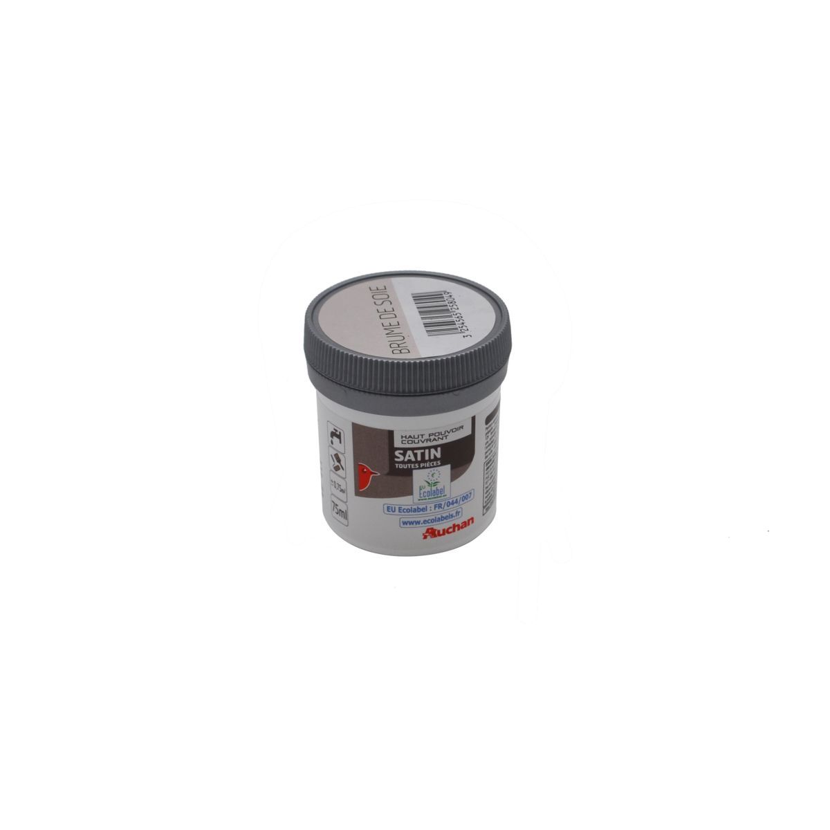AUCHAN Peinture murale satin Brume de soie
